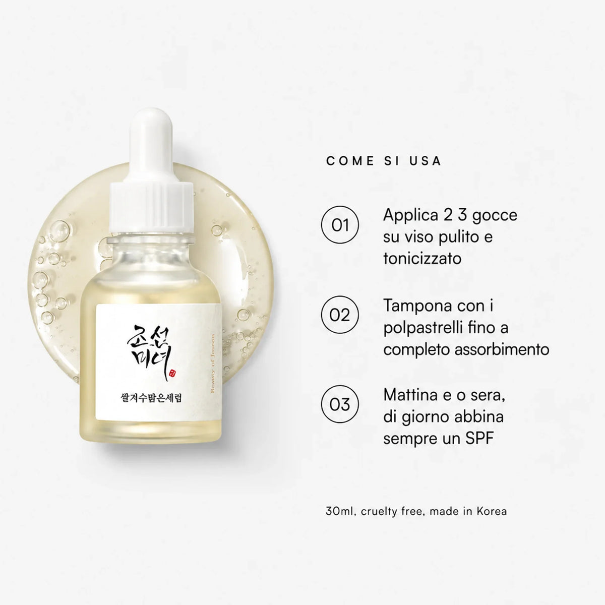 Beauty of Joseon Glow Deep Serum - Siero Illuminante 30ml - foto 3