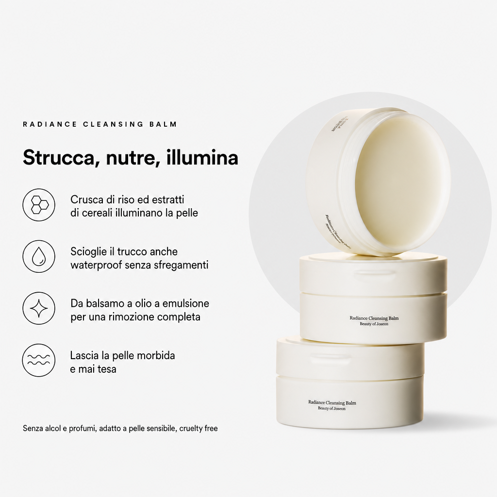 Beauty of Joseon Radiance Cleansing Balm - Balsamo Struccante 100ml - benefici principali