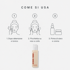 Come si usa in tre step
