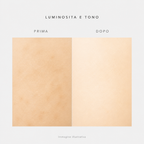 Luminosità e tono prima e dopo - immagine illustrativa