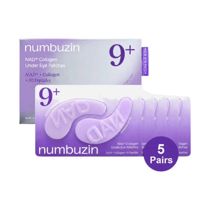Numbuzin No.9 NAD+ Collagen Under Eye Patches